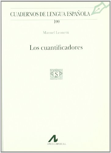 Imagen de archivo de LOS CUANTIFICADORES a la venta por KALAMO LIBROS, S.L.