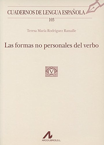 Imagen de archivo de LAS FORMAS NO PERSONALES DEL VERBO a la venta por KALAMO LIBROS, S.L.