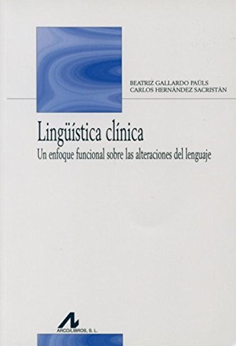 Beispielbild fr LINGSTICA CLNICA zum Verkauf von KALAMO LIBROS, S.L.