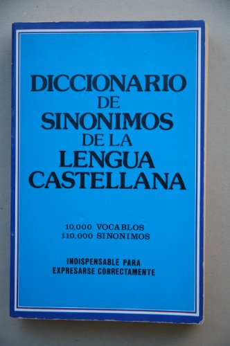 Beispielbild fr Diccionario de sinnimos de la lengua castellana zum Verkauf von Ammareal