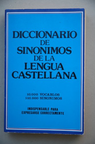 9788476560020: Diccionario de sinnimos de la lengua castellana