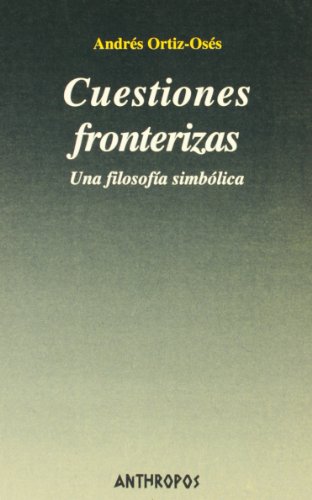 9788476585603: Cuestiones Fronterizas (BIBLIOTECA A. CONCIENCIA)