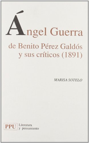 Beispielbild fr ANGEL GUERRA DE BENITO PEREZ GALDOS Y SUS CRITICOS (1891) zum Verkauf von Prtico [Portico]