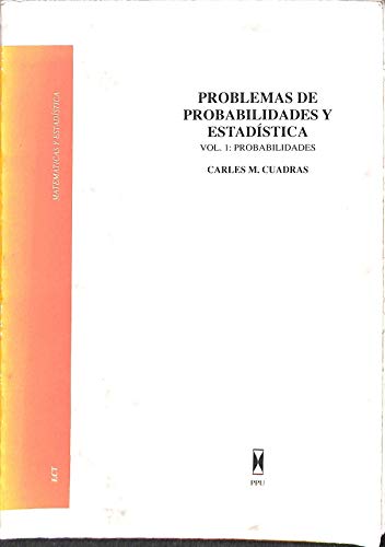 Imagen de archivo de Problemas de Probabilidades y Estadistica. T.1. : Probabilidades a la venta por Hamelyn