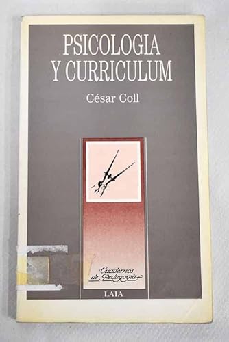 9788476681213: Psicologia y curriculum