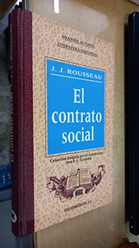 El Contrato Social (9788476725740) by Rousseau, Jean Jacques