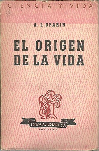 Stock image for El origen de la vida for sale by Tik Books SB