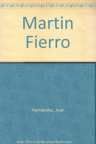 Martin fierro - Hernandez, Jose