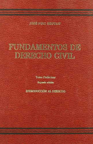 9788476761380: Fundamentos de Derecho Civil: Introduccin a los Fundamentos de Derecho civil