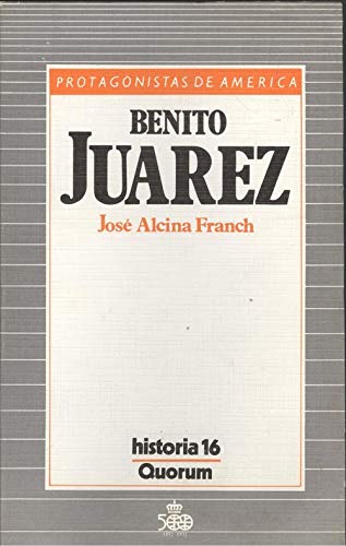 Imagen de archivo de BENITO JUAREZ a la venta por Librera Gonzalez Sabio