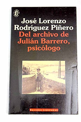 Imagen de archivo de Archivo de julian barrero, psicologo, del a la venta por medimops