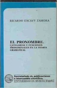Stock image for Pronombre,el.categorias for sale by Iridium_Books