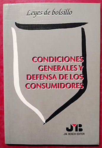 Imagen de archivo de Condiciones generales y defensa de los consumidores a la venta por Iridium_Books