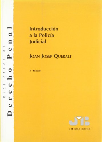 Imagen de archivo de Introduccin a la polica judicial a la venta por Iridium_Books