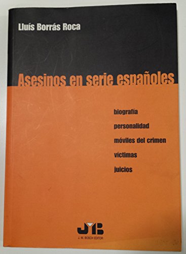 Beispielbild fr Asesinos en serie espaoles zum Verkauf von Libros Angulo