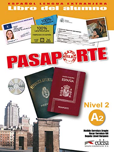 Beispielbild fr Pasaporte: Libro del alumno + CD audio A2 zum Verkauf von AwesomeBooks