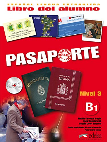 Beispielbild fr Pasaporte 3 libro del alumno Nivel b1 zum Verkauf von Iridium_Books