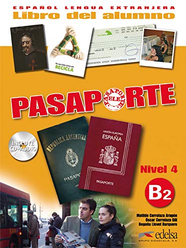 9788477114413: Pasaporte 4 (B2) - libro del alumno + CD audio