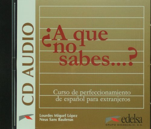 Â¿A que no sabes-- ? (Spanish Edition) (9788477115465) by Miquel LÃ³pez, Lourdes; Sans Baulenas, Neus