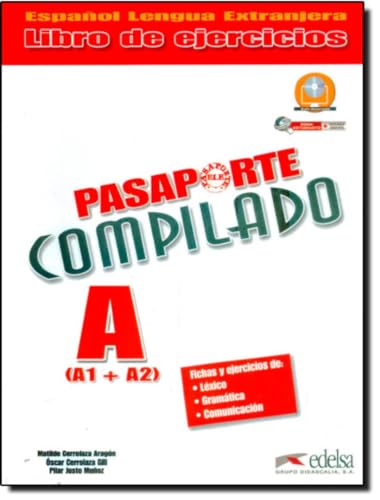 Imagen de archivo de PASAPORTE COMPILADO (A1+A2) - LIBRO DE EJERCICIOS a la venta por KALAMO LIBROS, S.L.