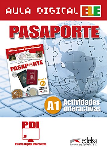 Imagen de archivo de PASAPORTE 1 (A1) - PDI AULA DIGITAL - ACTIVIDADES INTERACTIVAS a la venta por KALAMO LIBROS, S.L.