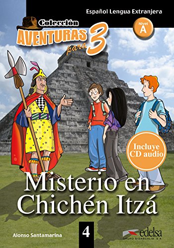 Beispielbild fr Aventuras para 3: Misterio en Chichen Itza + Free audio download (book 4) zum Verkauf von WorldofBooks