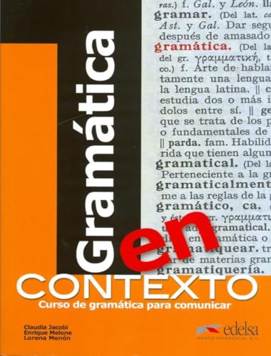 Stock image for Gramática en contexto (Spanish Edition) for sale by BooksRun