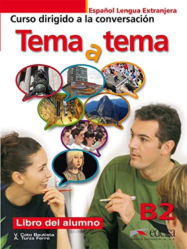 9788477117223: Tema a tema - Curso de conversacion: Libro del alumno (B2)