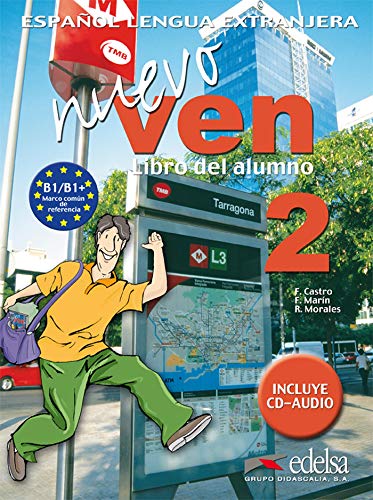 Beispielbild fr Nuevo ven 2 - libro del alumno + CD audio (Spanish Edition) zum Verkauf von GF Books, Inc.