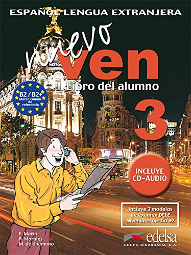 Beispielbild fr Nuevo ven 3 - libro del alumno + CD audio (Spanish Edition) zum Verkauf von GoldenWavesOfBooks