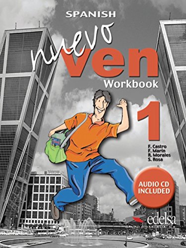 Stock image for Nuevo ven 1 - workbook + CD audio (Spanish Edition) for sale by SecondSale