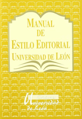 Beispielbild fr MANUAL DE ESTILO EDITORIAL U.L.E. AMARILLO zum Verkauf von Hiperbook Espaa
