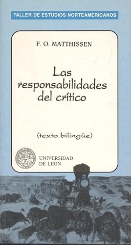 Stock image for Responsabilidades Del Cr?tico : Texto Biling?e for sale by medimops