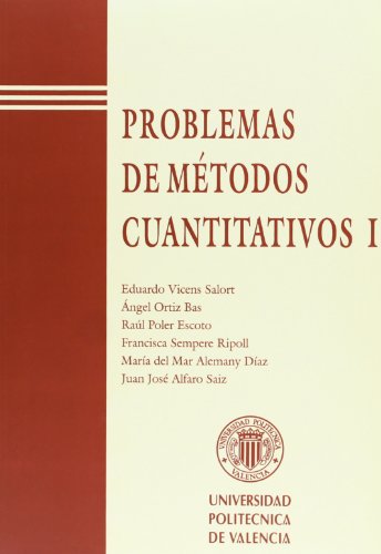 Stock image for PROBLEMAS DE METODOS CUANTITATIVOS I for sale by Iridium_Books