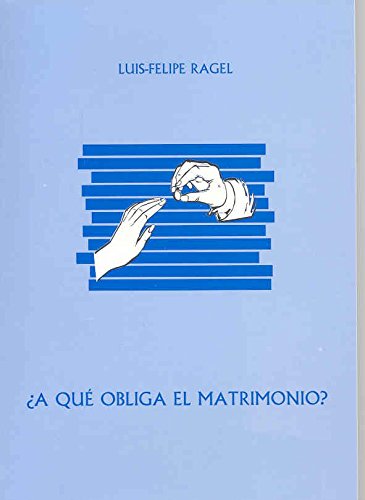 Stock image for A qu obliga el matrimonio? for sale by AG Library