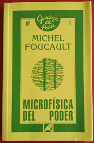 9788477311027: Microfisica del poder (Genealogia Del Poder)