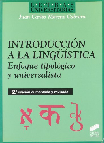 Imagen de archivo de Introducci n a la lingüistica: enfoque tipol gico y universalista a la venta por HPB-Ruby