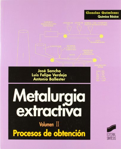 9788477388036: Metalurgia extractiva: 12 (Ciencias qumicas. Qumica bsica)