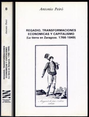 Beispielbild fr Regadio, transformaciones economicas y capitalismo (la tierra en Zaragoza, 1766-1849) zum Verkauf von Zubal-Books, Since 1961