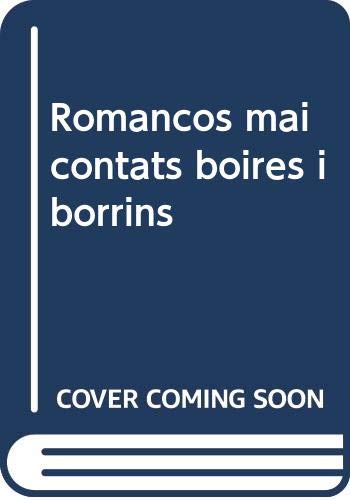 Beispielbild fr Romanos mai contats boires i borrins zum Verkauf von AG Library