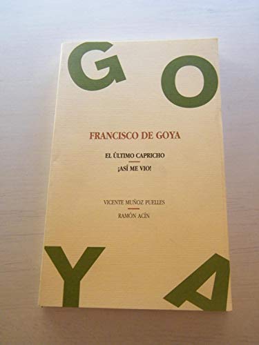 Beispielbild fr Francisco de Goya (Spanish Edition) zum Verkauf von Midtown Scholar Bookstore