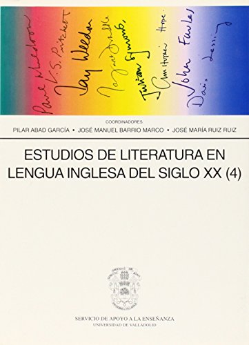 Imagen de archivo de Estudios de literatura en lengua inglesa del s.xx (4). a la venta por Iridium_Books