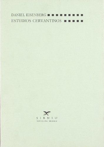 Imagen de archivo de Estudios cervantinos a la venta por Ammareal