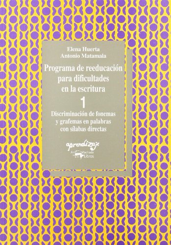 Imagen de archivo de PROGRAMA DE REEDUCACION 1 a la venta por Antrtica