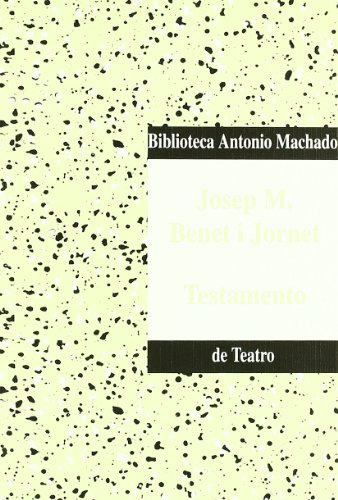 Imagen de archivo de Testamento a la venta por Lot O'Books