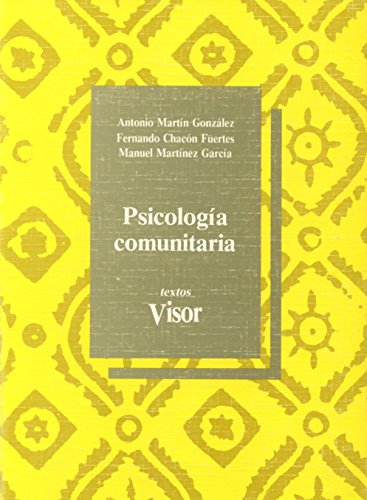 9788477745013: Psicologa comunitaria (Textos) (Spanish Edition)