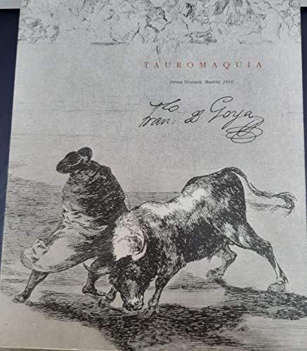 9788477932963: Tauromaquia (Goya)