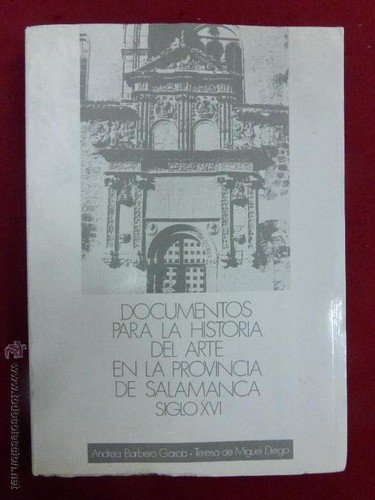 Imagen de archivo de Documentos para la historia del arte en salamanca a la venta por OM Books