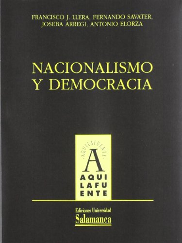 Beispielbild fr NACIONALISMO Y DEMOCRACIA zum Verkauf von Hiperbook Espaa