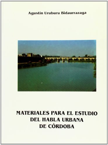 Imagen de archivo de MATERIALES PARA EL ESTUDIO DEL HABLA URBANA DE CRDOBA a la venta por Hiperbook Espaa